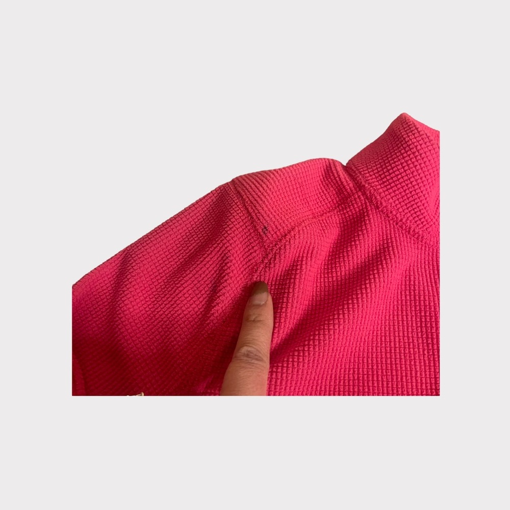 Vineyard Vines Pink Full Zip Textured Light Jacket - Picture 8 of 8